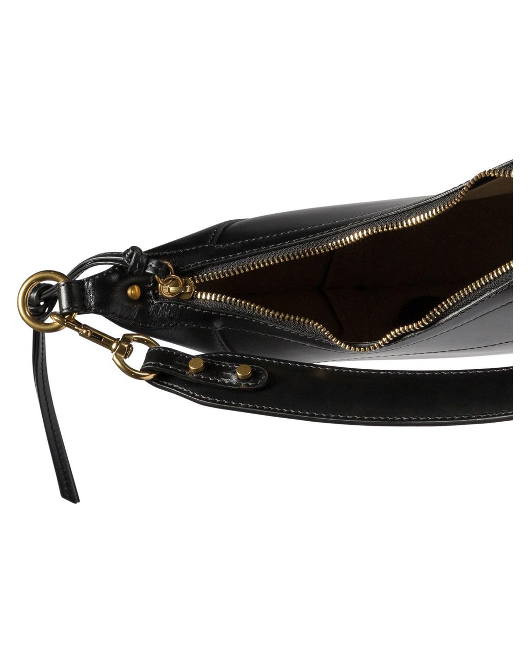 Isabel Marant Black "Naoko" Medium Shoulder Bag