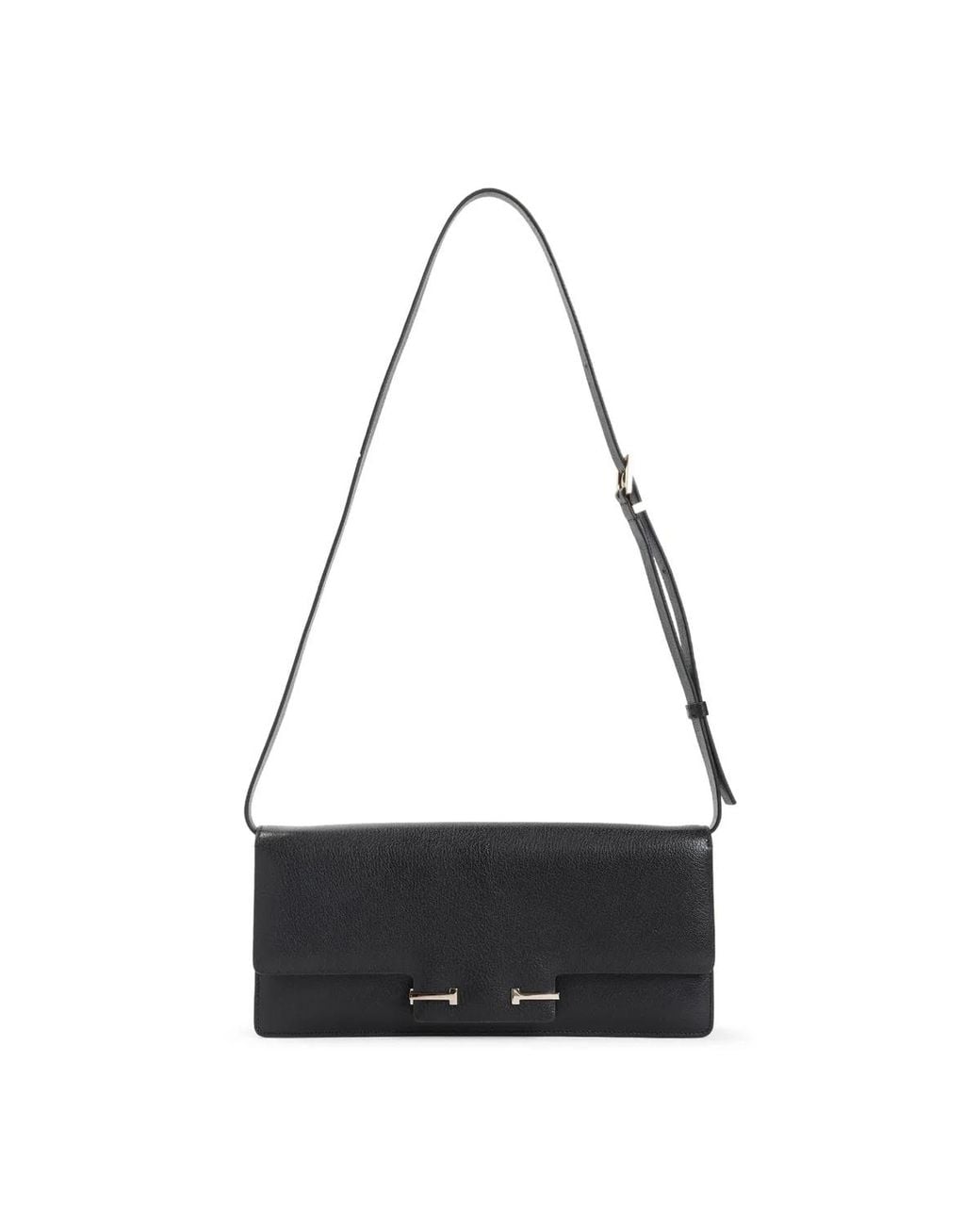 Tom Ford Black Double T Shoulder Bag