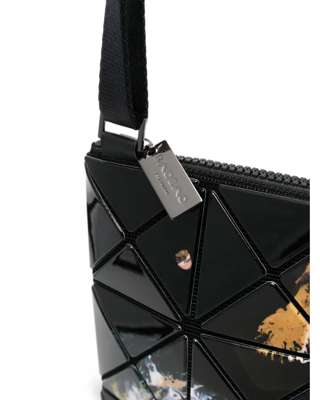 Issey Miyake White "Cosmic" Shoulder Bag 3X4