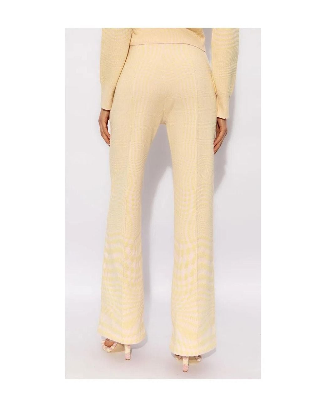 Burberry Natural Clothing Trousers