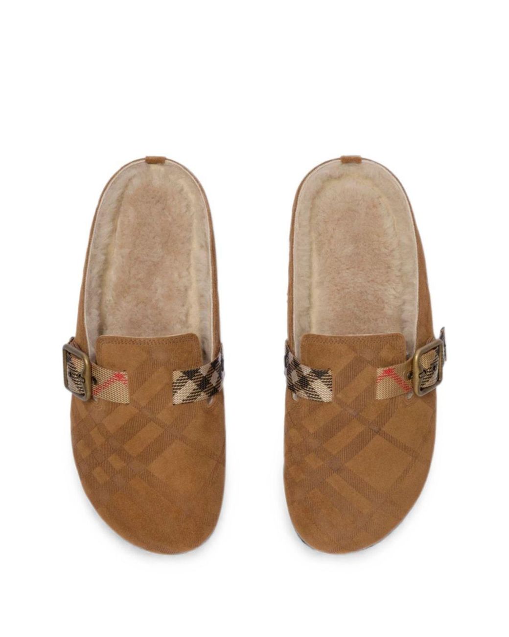 Burberry Brown Urchin Mules