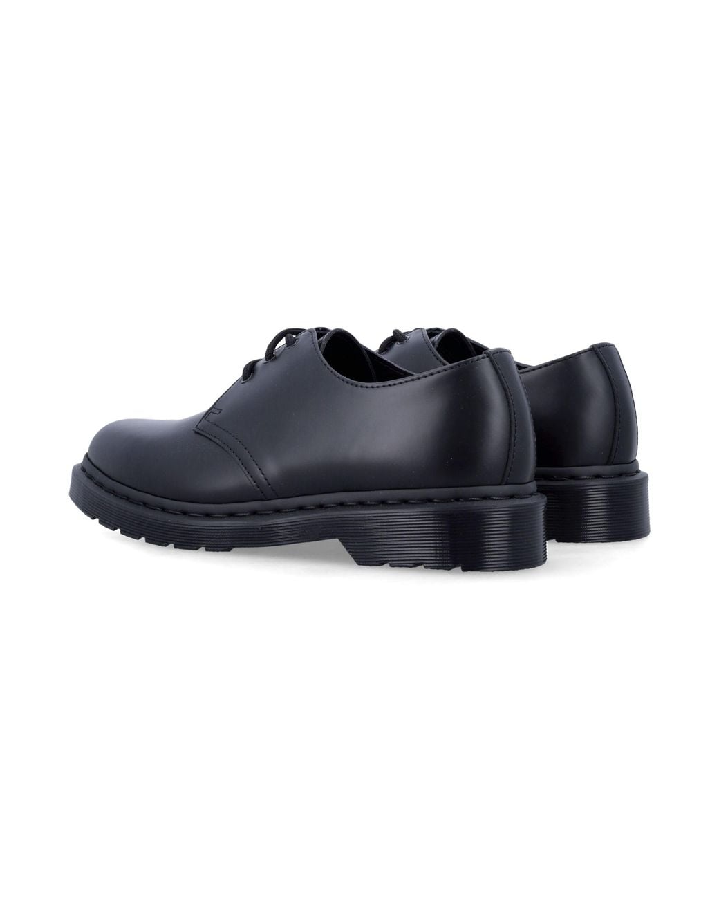 Dr. Martens Blue 1461 Mono Smooth Leather Shoes
