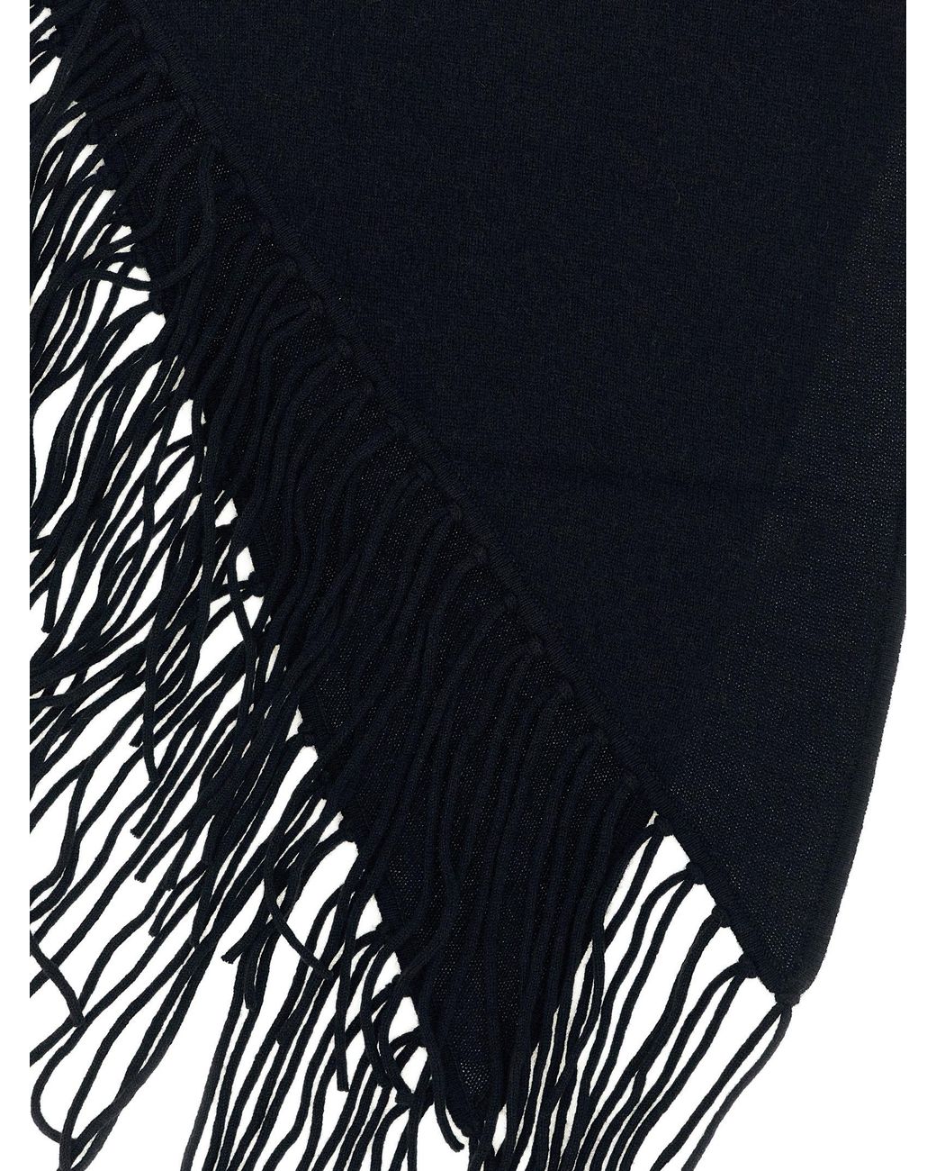 P.A.R.O.S.H. Black P.A.R.O.S.H. 'Without' Scarf