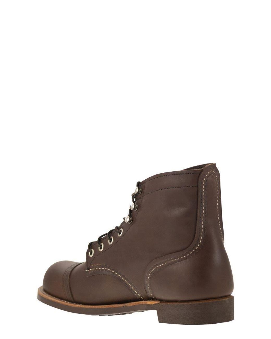 Red Wing Brown Iron Ranger Amber for men