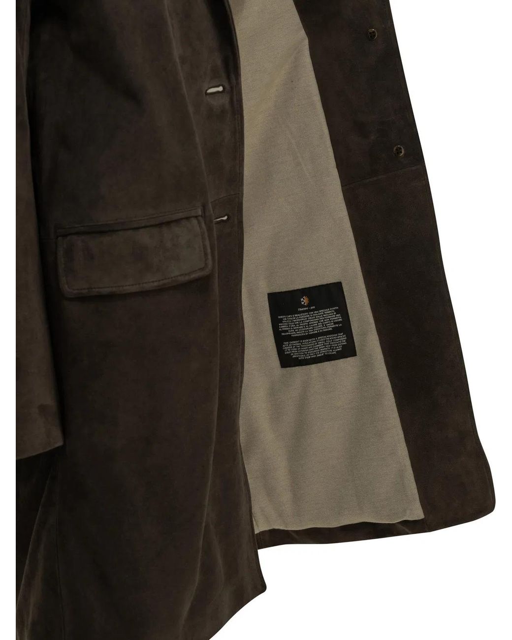 Semler Black Padded Suede Jacket