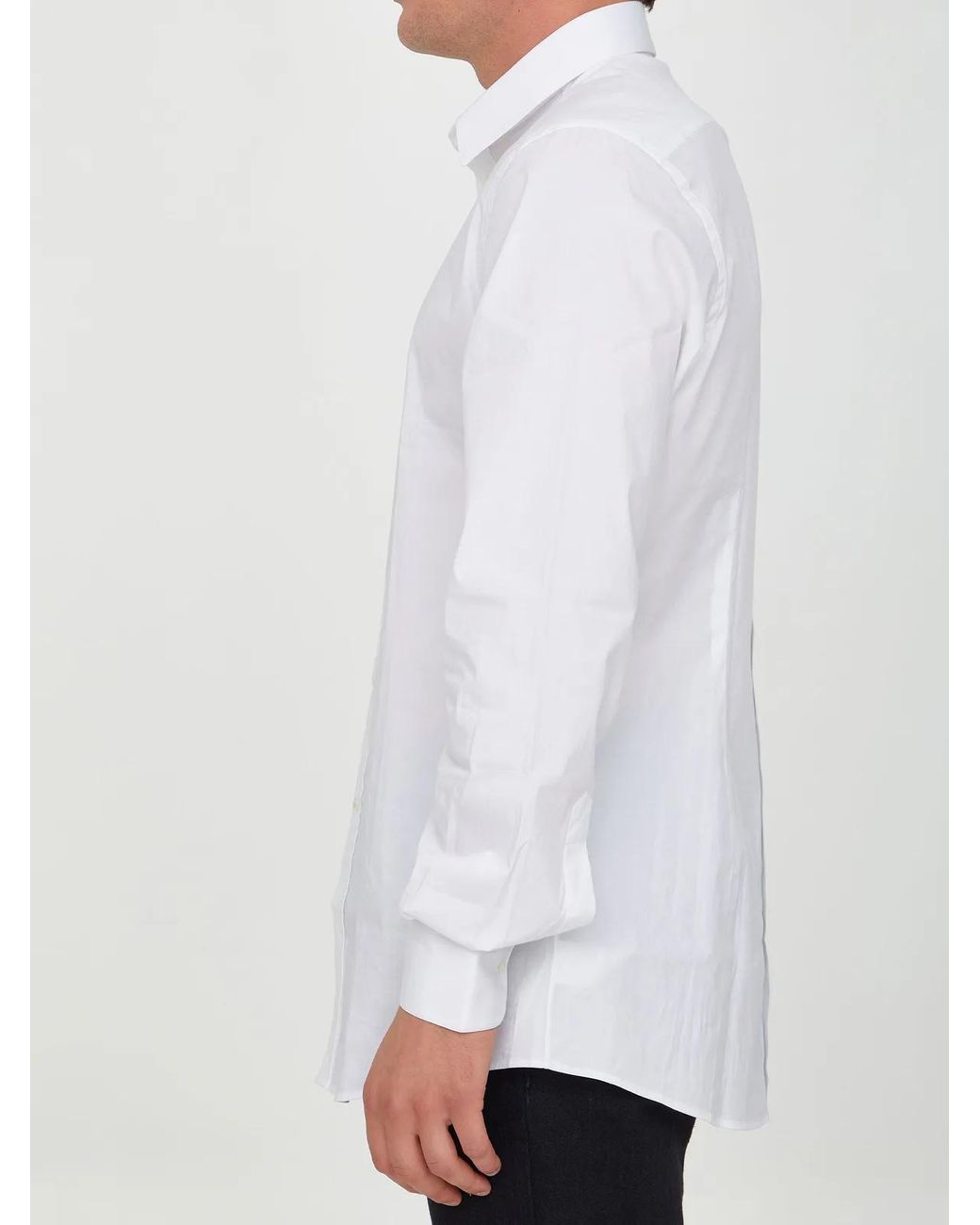 Dolce & Gabbana White Dolce&Gabbana Cotton Shirt for men