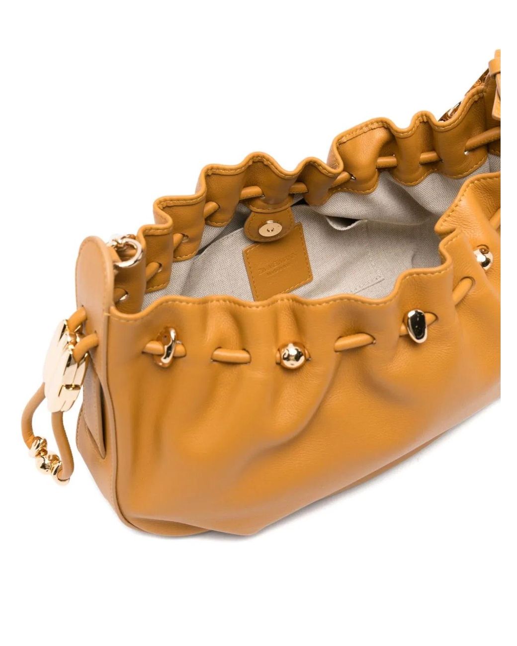 Zimmermann Natural Halcyon Leather Clutch