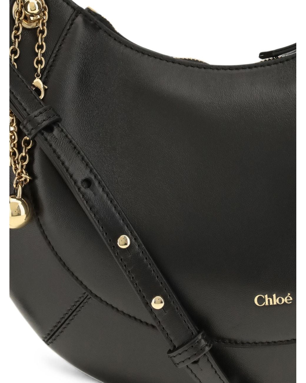 Chloé Black Banana Bag