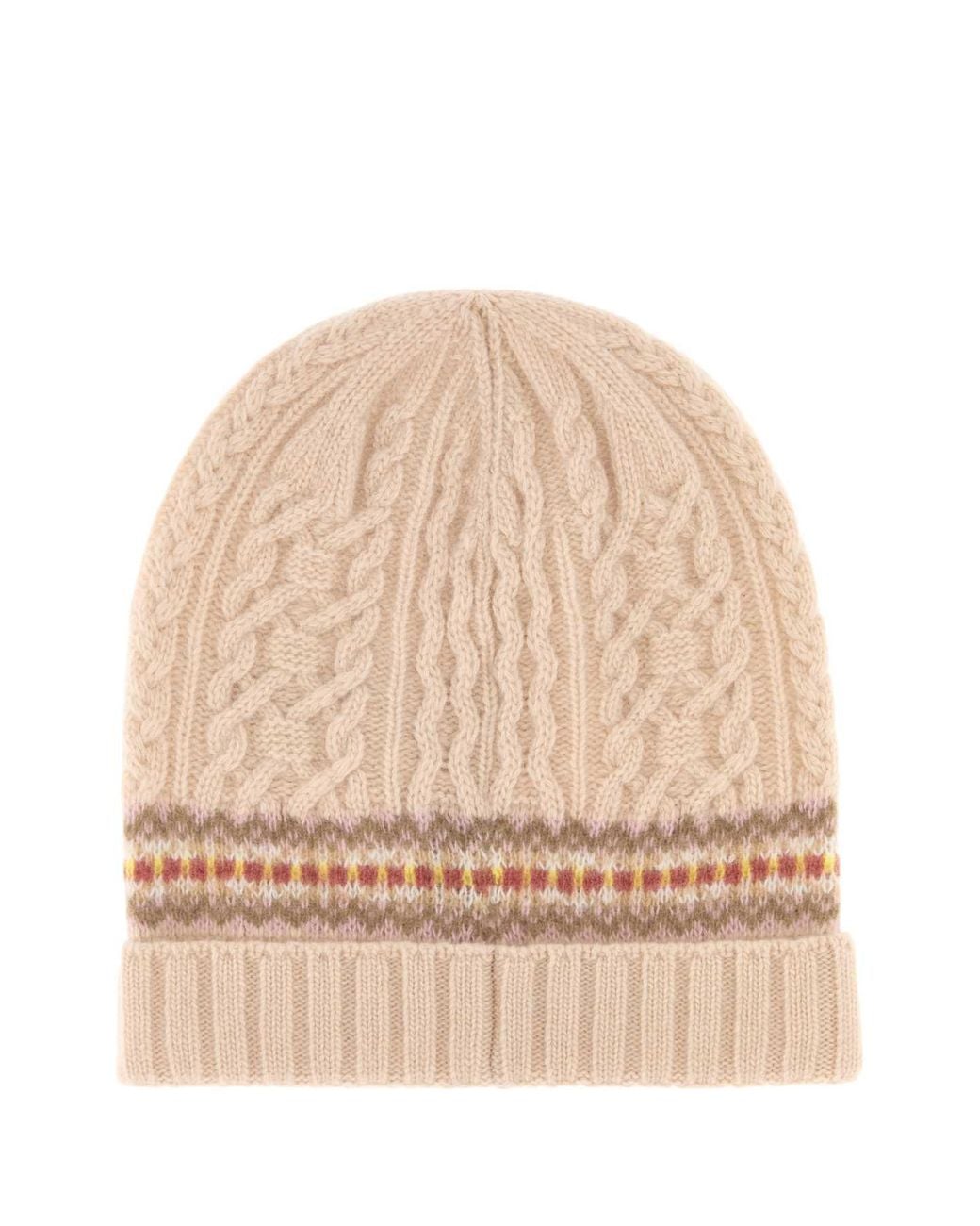 Stella McCartney Natural Light Wool Beanie Hat