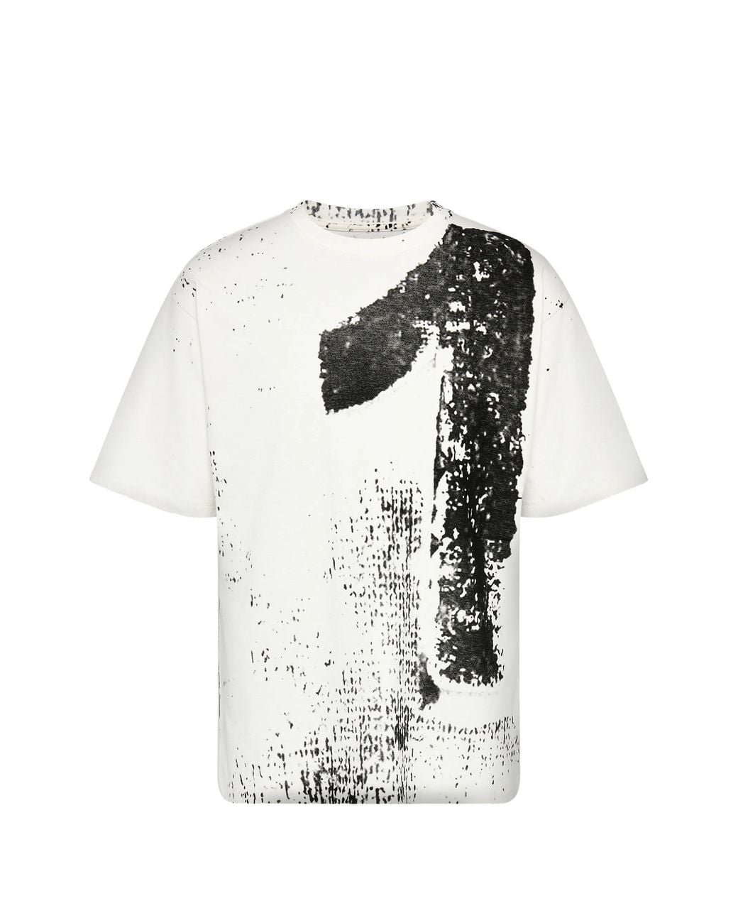 MM6 by Maison Margiela White Number 10 Print Cotton T-Shirt for men