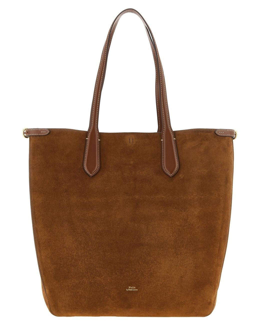 Polo Ralph Lauren Brown 'Bellport' Leather Bag