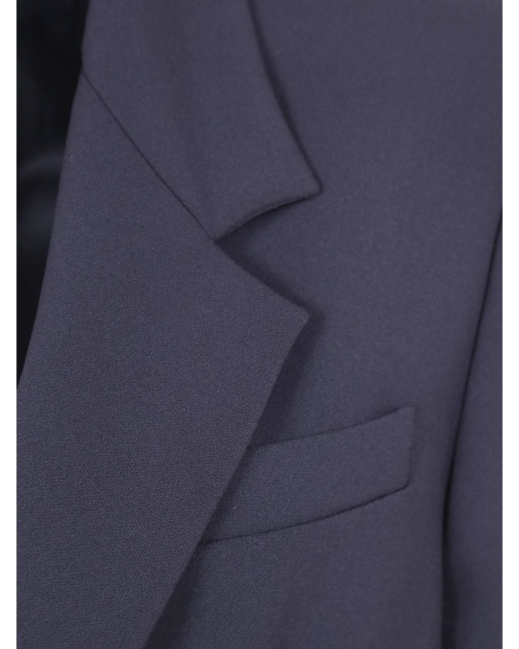 DR. HOPE Blue Single Breasted Oversized Jacket