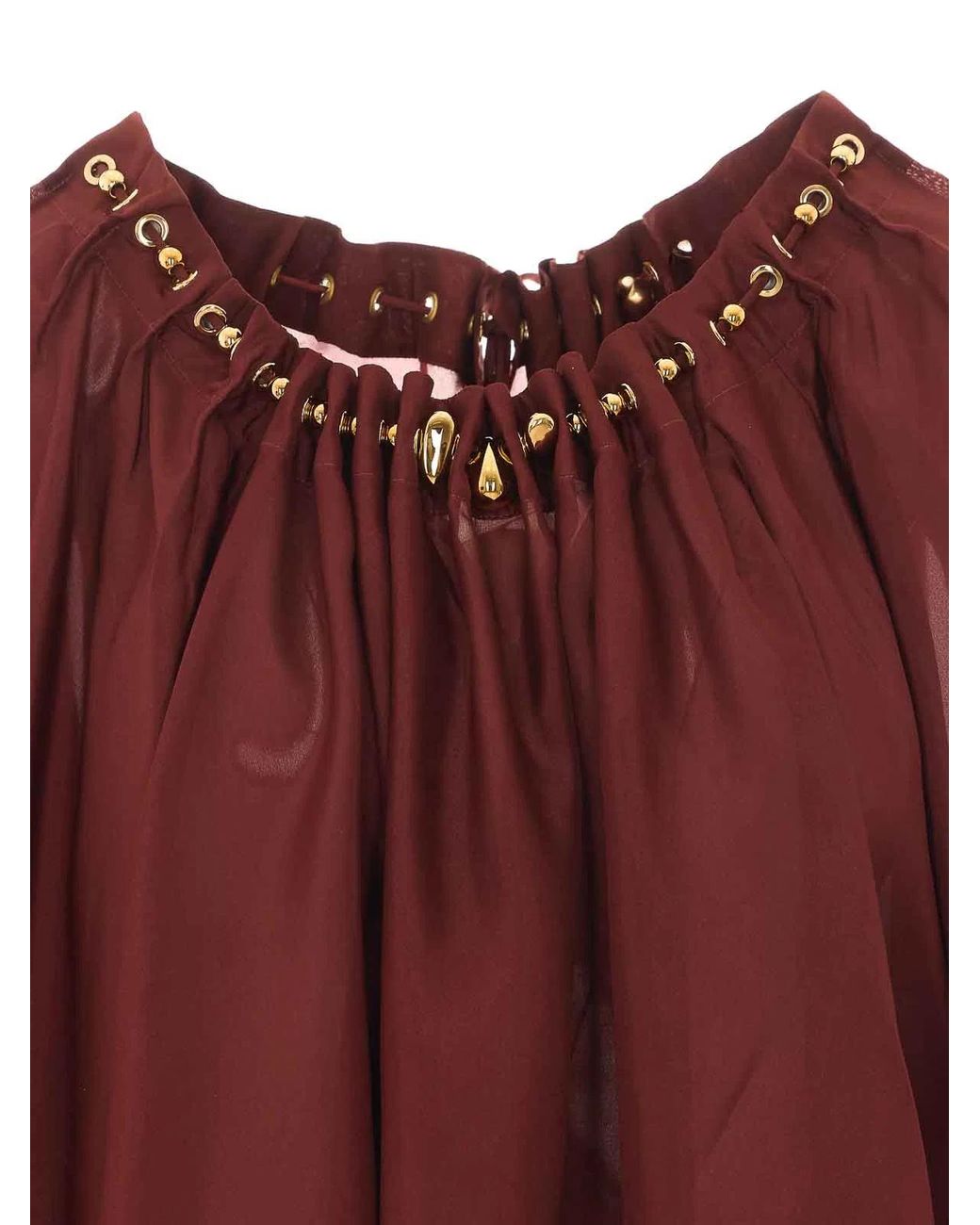 Zimmermann Red Aster Blouse
