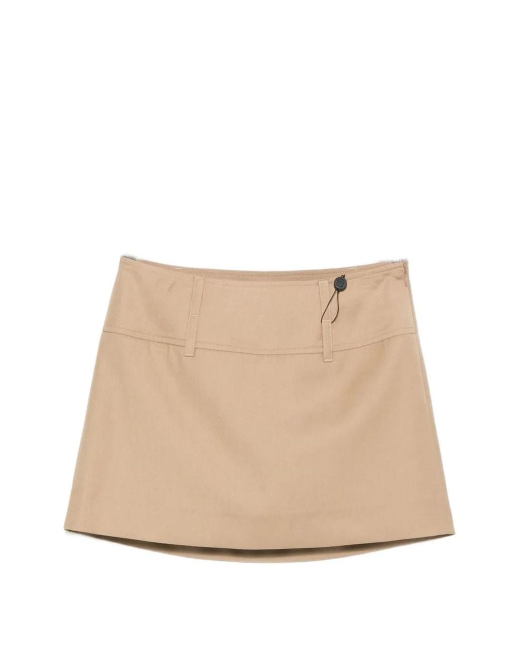 DUNST Natural Mini Skirt