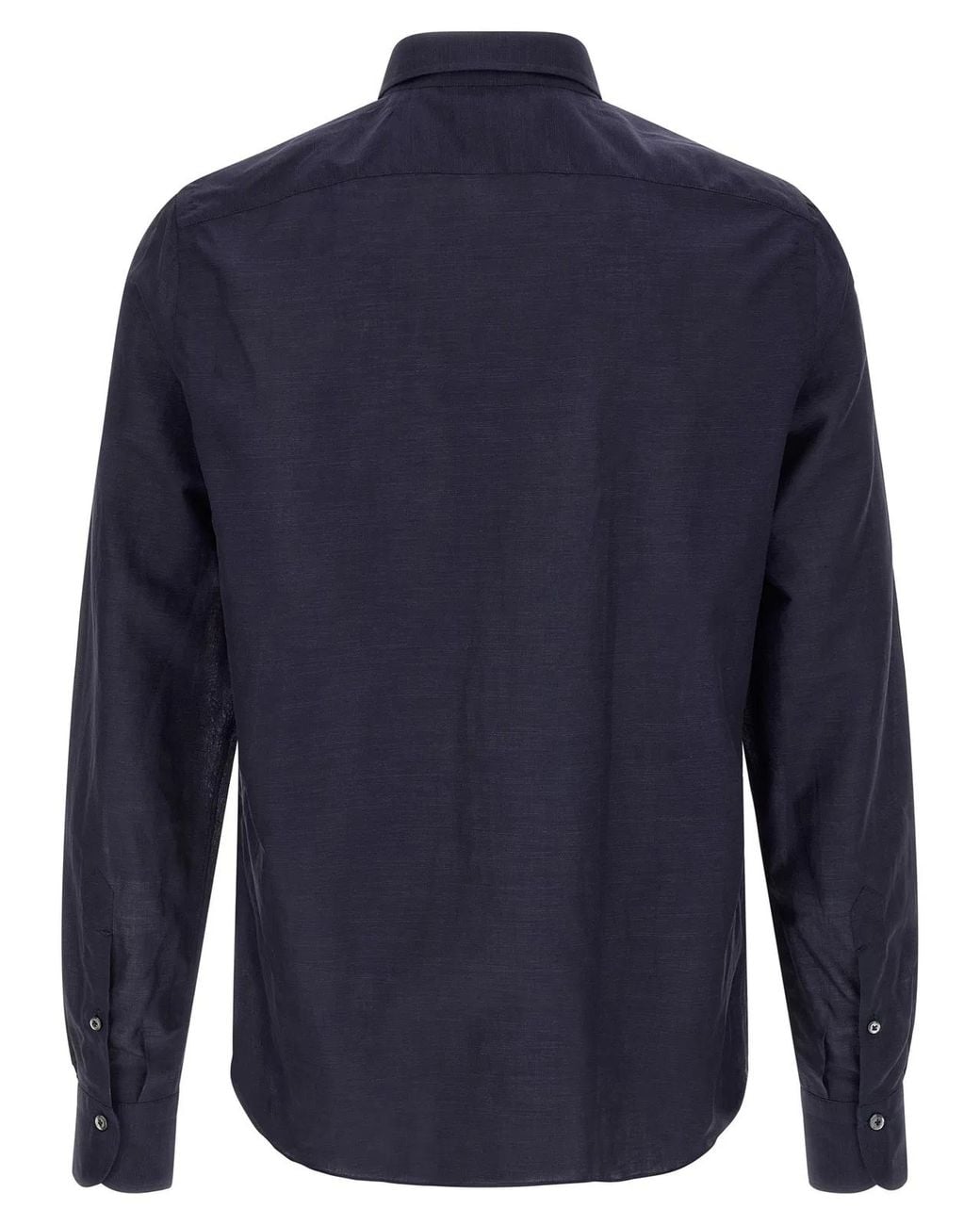 Finamore 1925 Blue 'Porto' Blouse for men