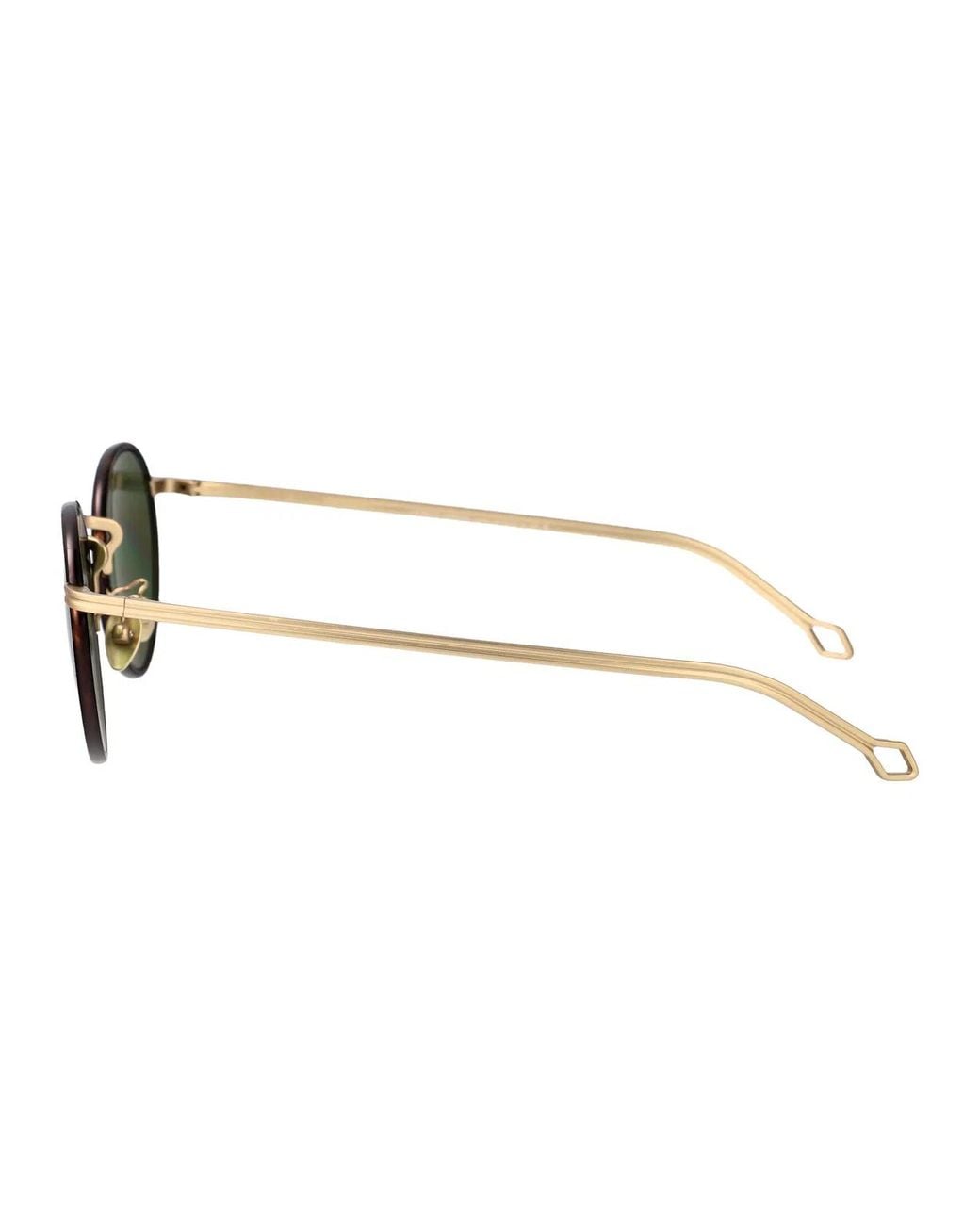 Giorgio Armani Green Metal Sunglasses