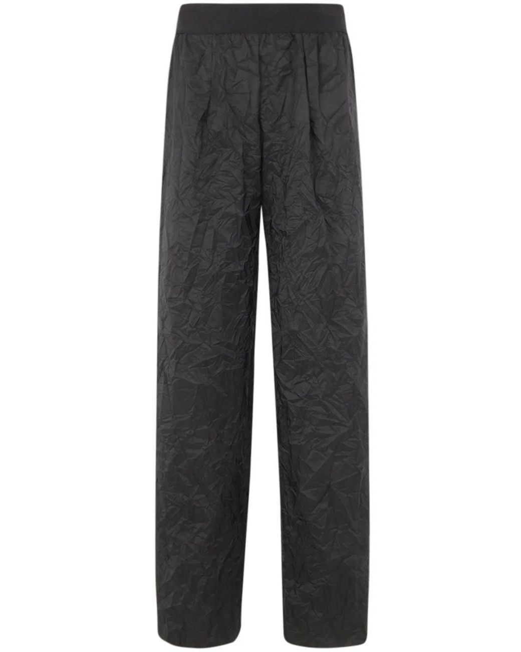 Maria Calderara Gray Long Trousers