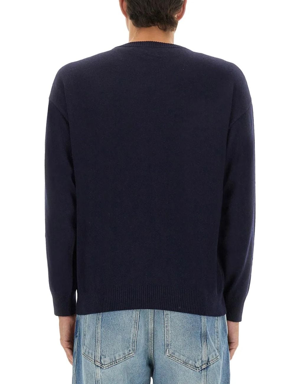 Moschino Couture Blue Sweater for men