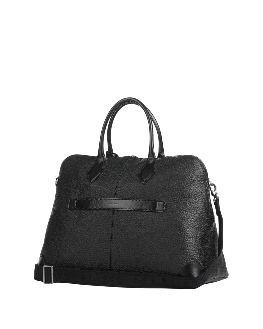The Bridge Black Travel Soft Weekend Bag