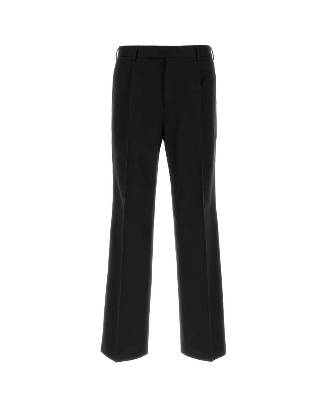 PT Torino Black Pantalone Pinces for men