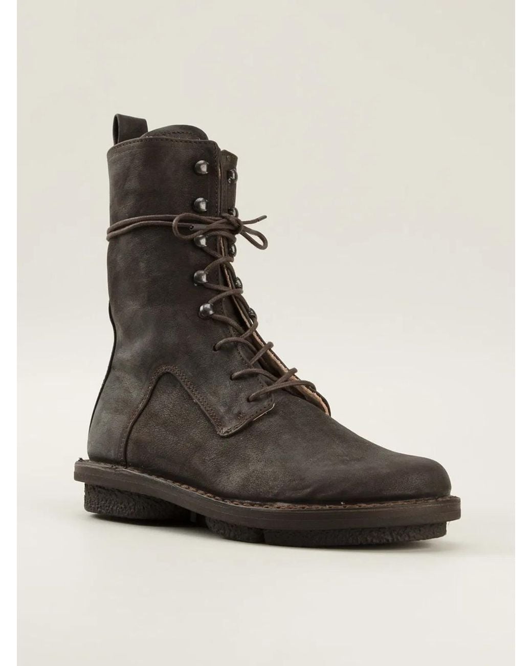 Trippen Brown Lace Up Boots