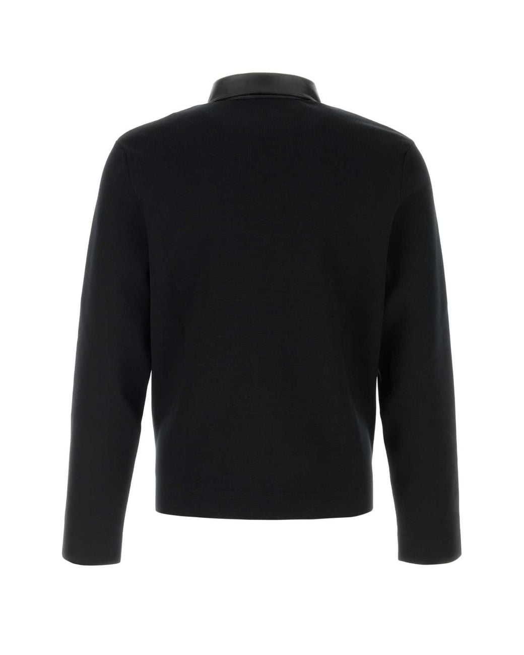 Givenchy Black Mixed-Material Cardigan for men