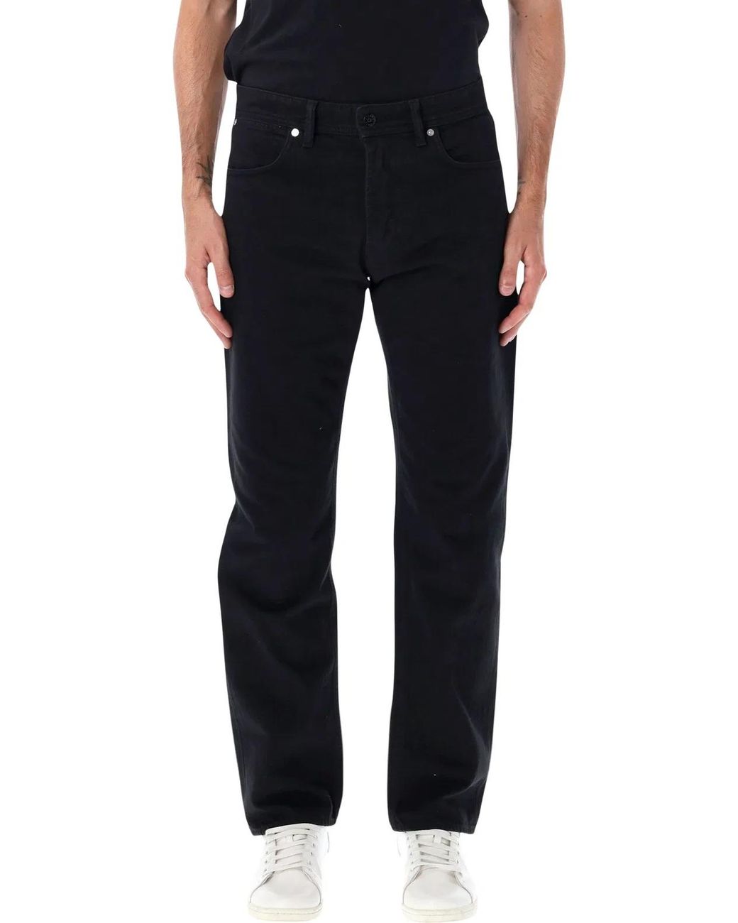 Stone Island Black Light Bull Denim Jeans for men