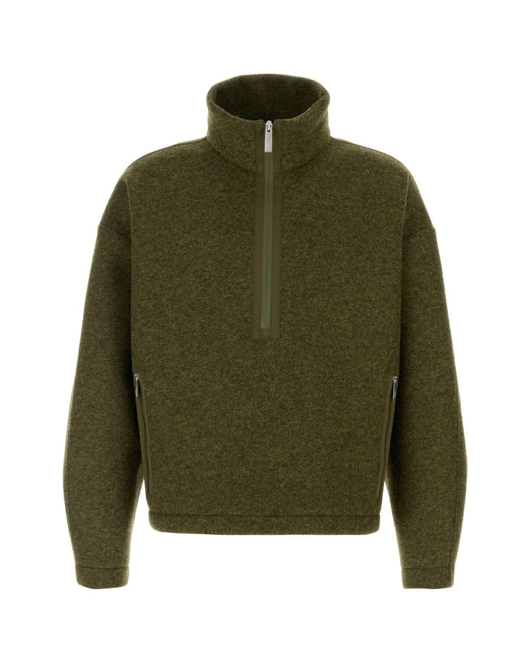 Herno Green Giacca Corta Zip for men