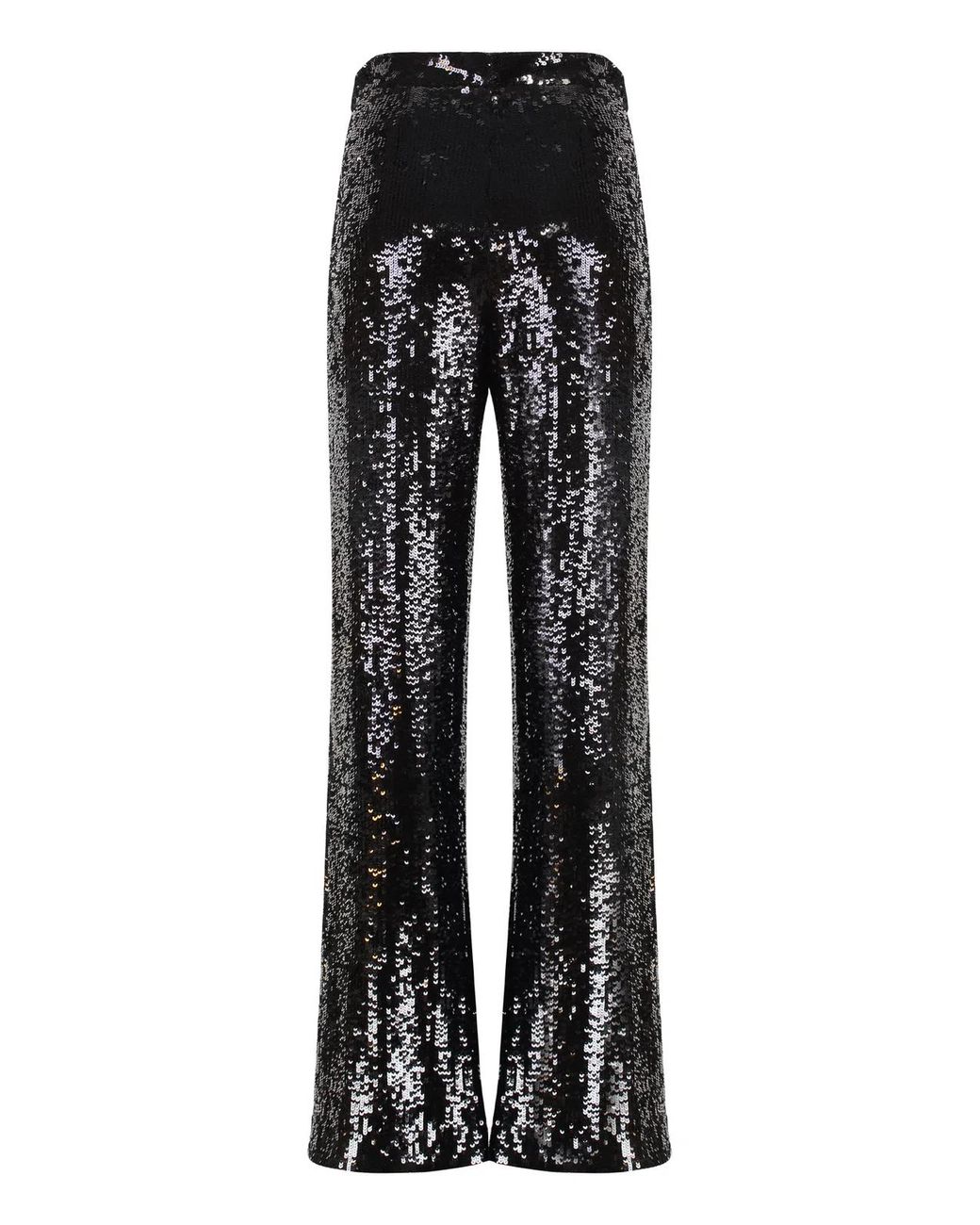 Nili Lotan Black Sequined Trousers