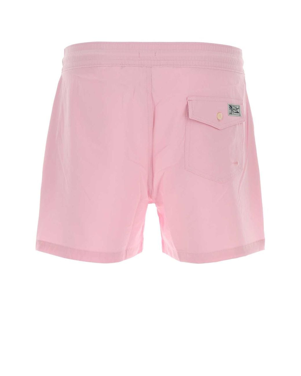 Polo Ralph Lauren Pink Stretch Polyester Swimming Shorts for men