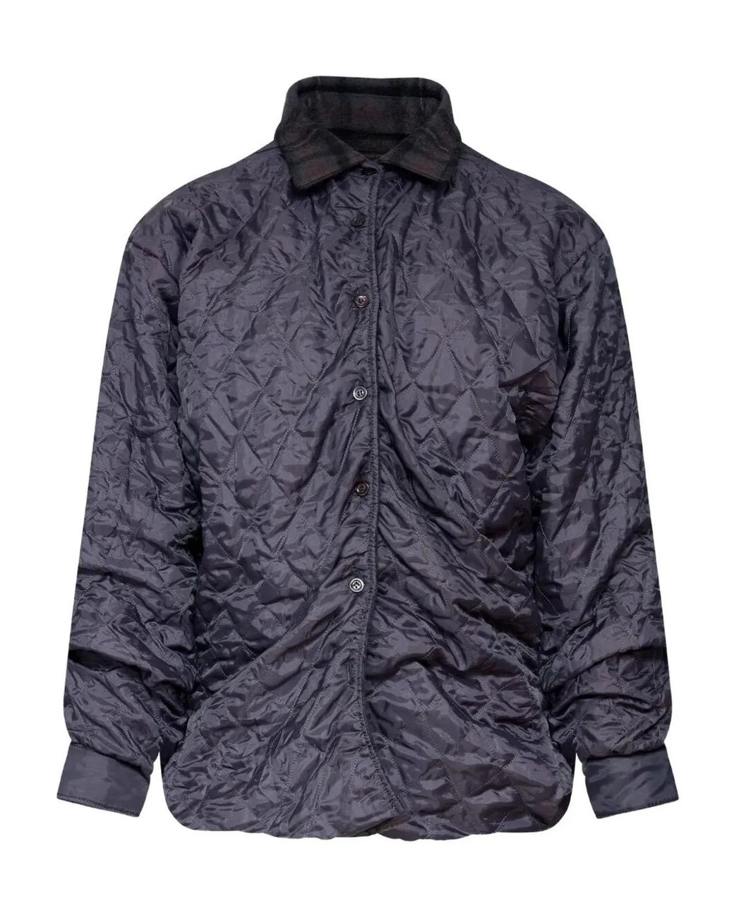 Maison Margiela Blue Long-Sleeved Shirt