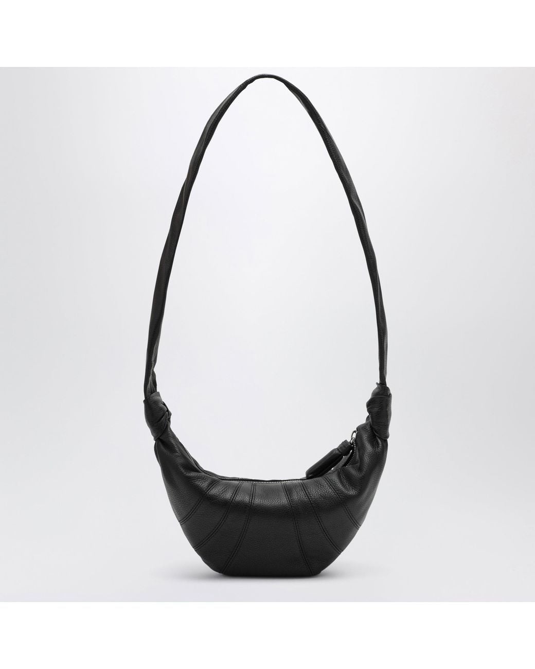 Lemaire Black Medium Croissant Bag for men