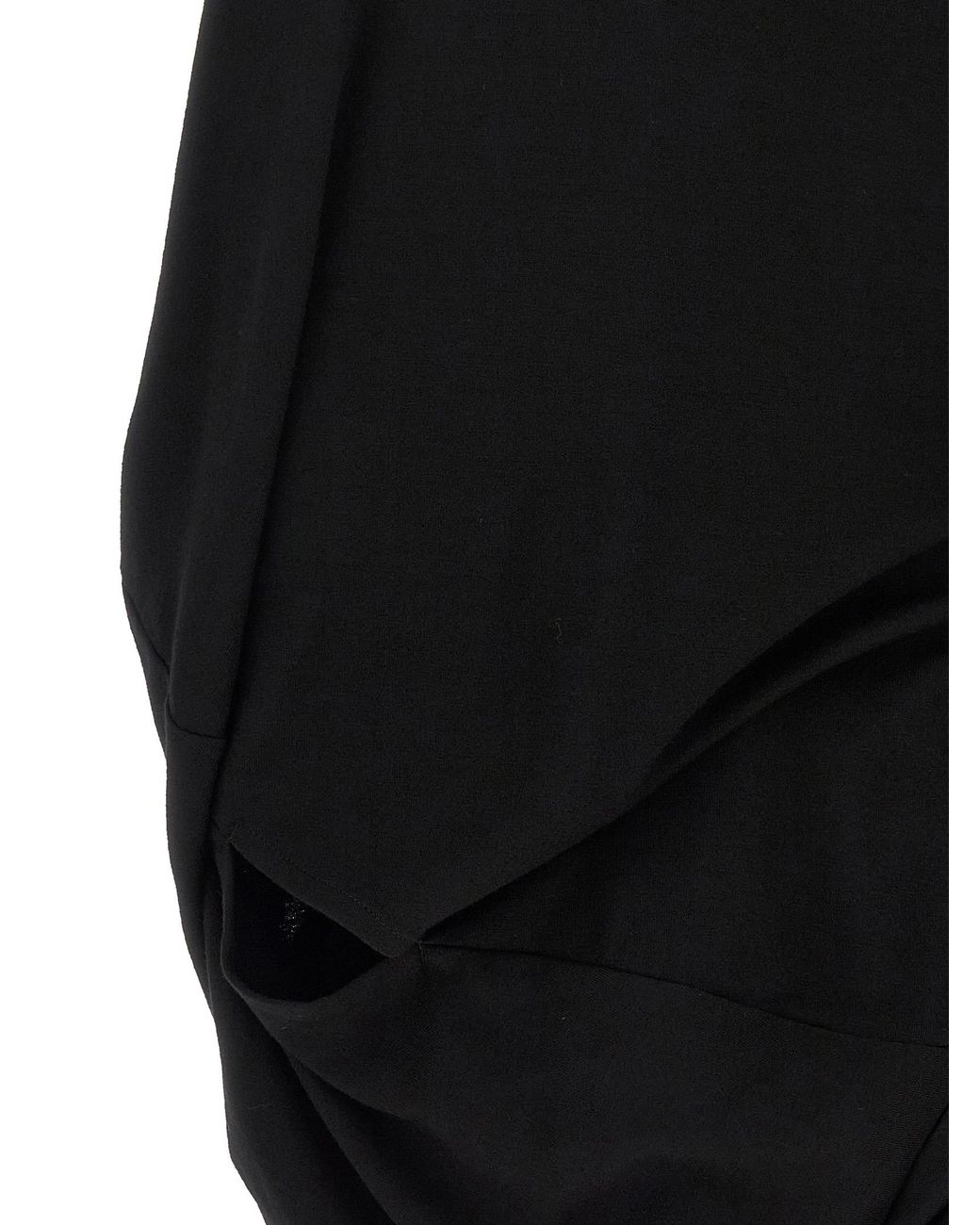 Junya Watanabe Black Draped Top