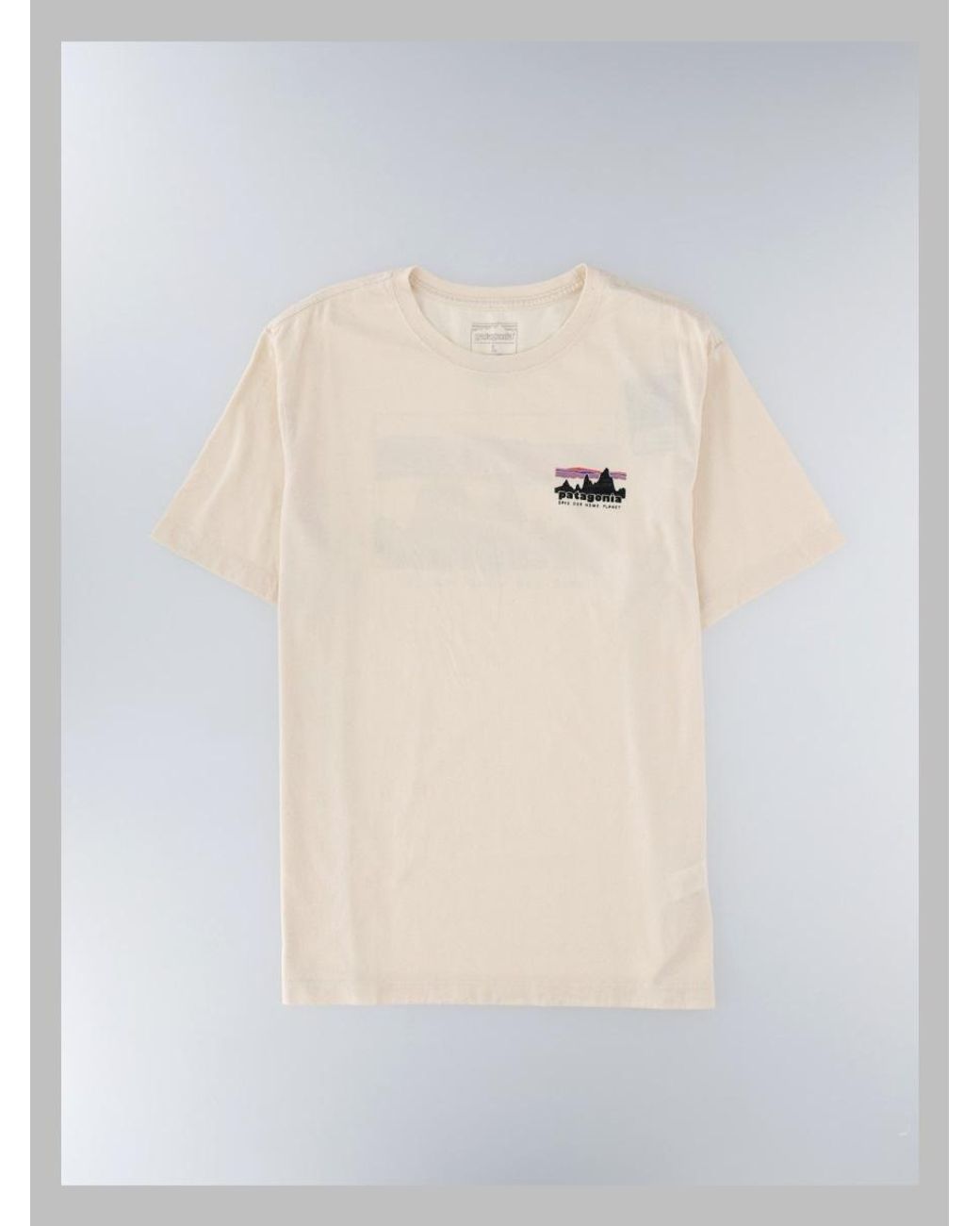 Patagonia White Lightweight Organic Cotton T-Shirt for men