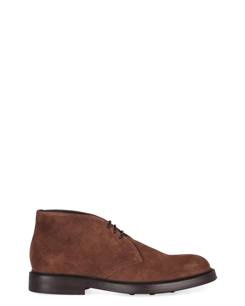 Doucal's Brown Desert Boot for men