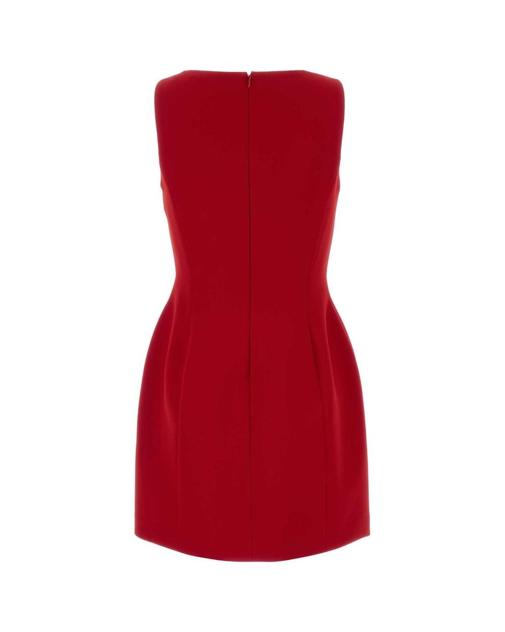 Blumarine Red Abito Corto Rosa