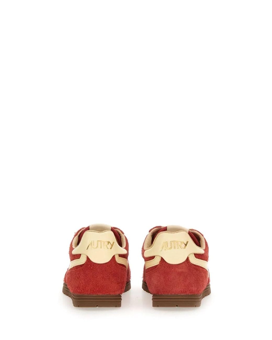 Autry Red Windspin Low Sneakers