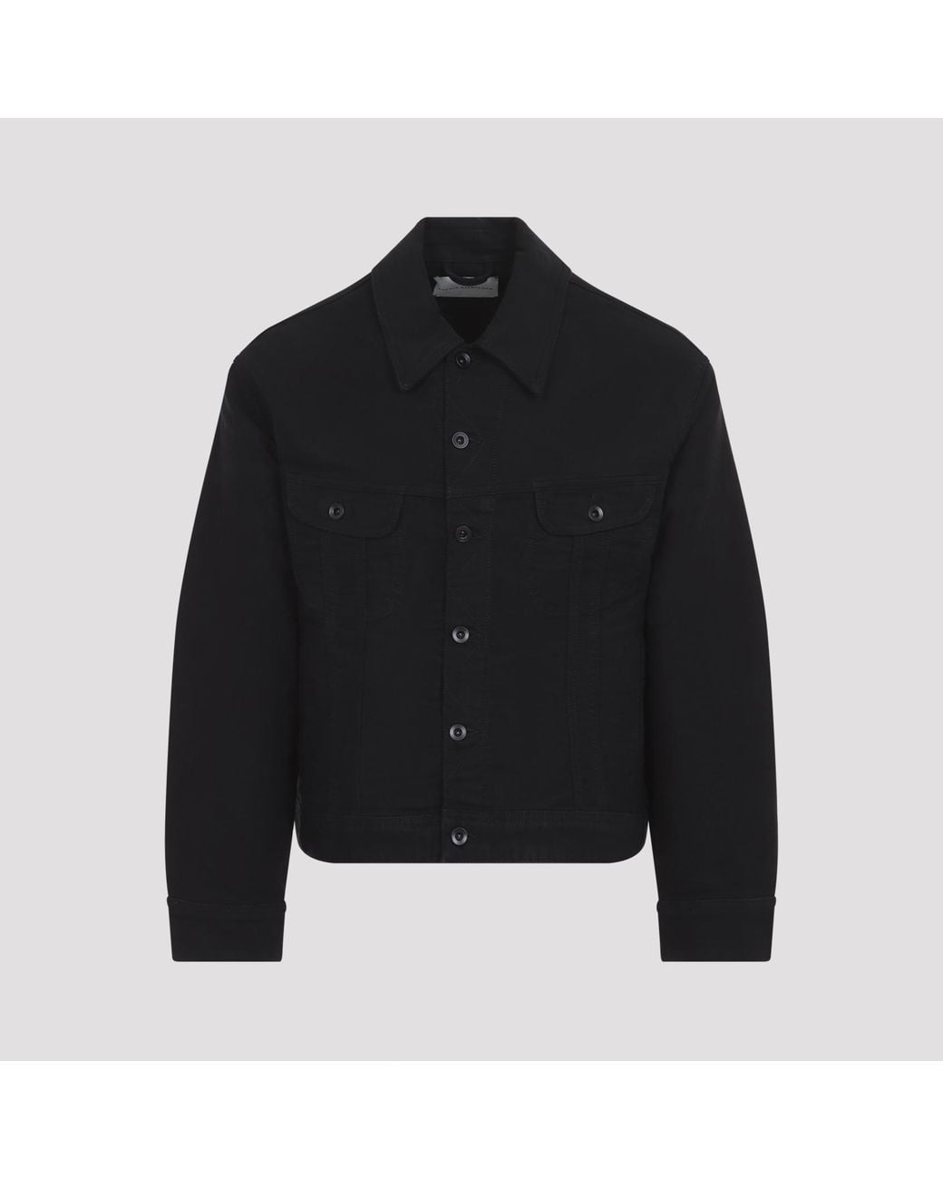 Studio Nicholson Black Derby Cropped Jacket for men