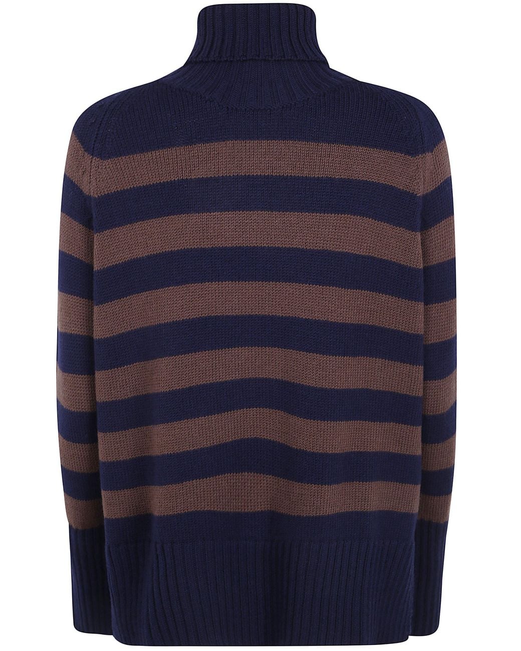 Base London Blue Turtle Neck Sweater