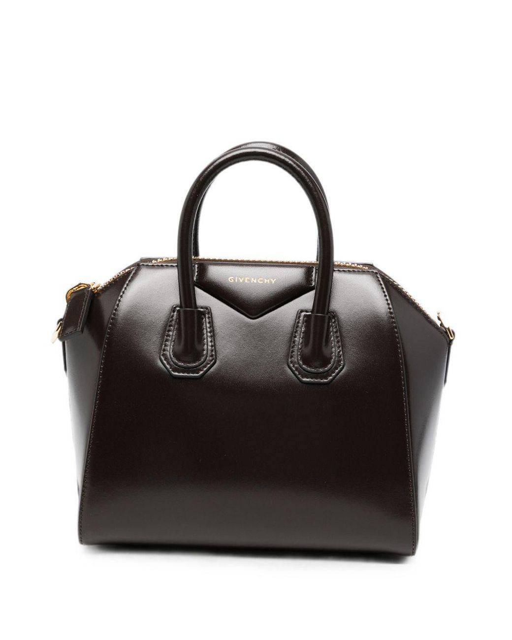 Givenchy Black Antigona Mini Box Leather Bag