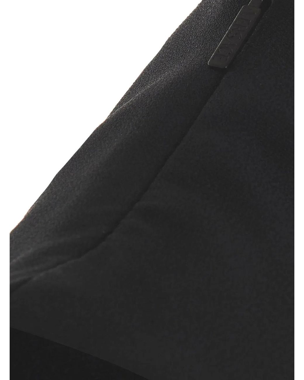 Versace Black Cut-Out Midi Dress With Side Split