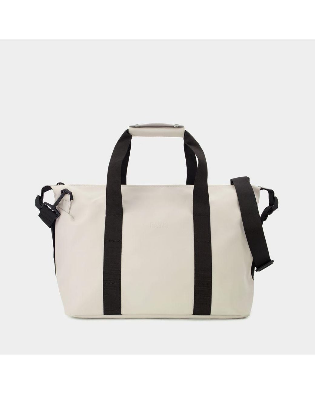 Rains Black Hilo Small Travel Bag