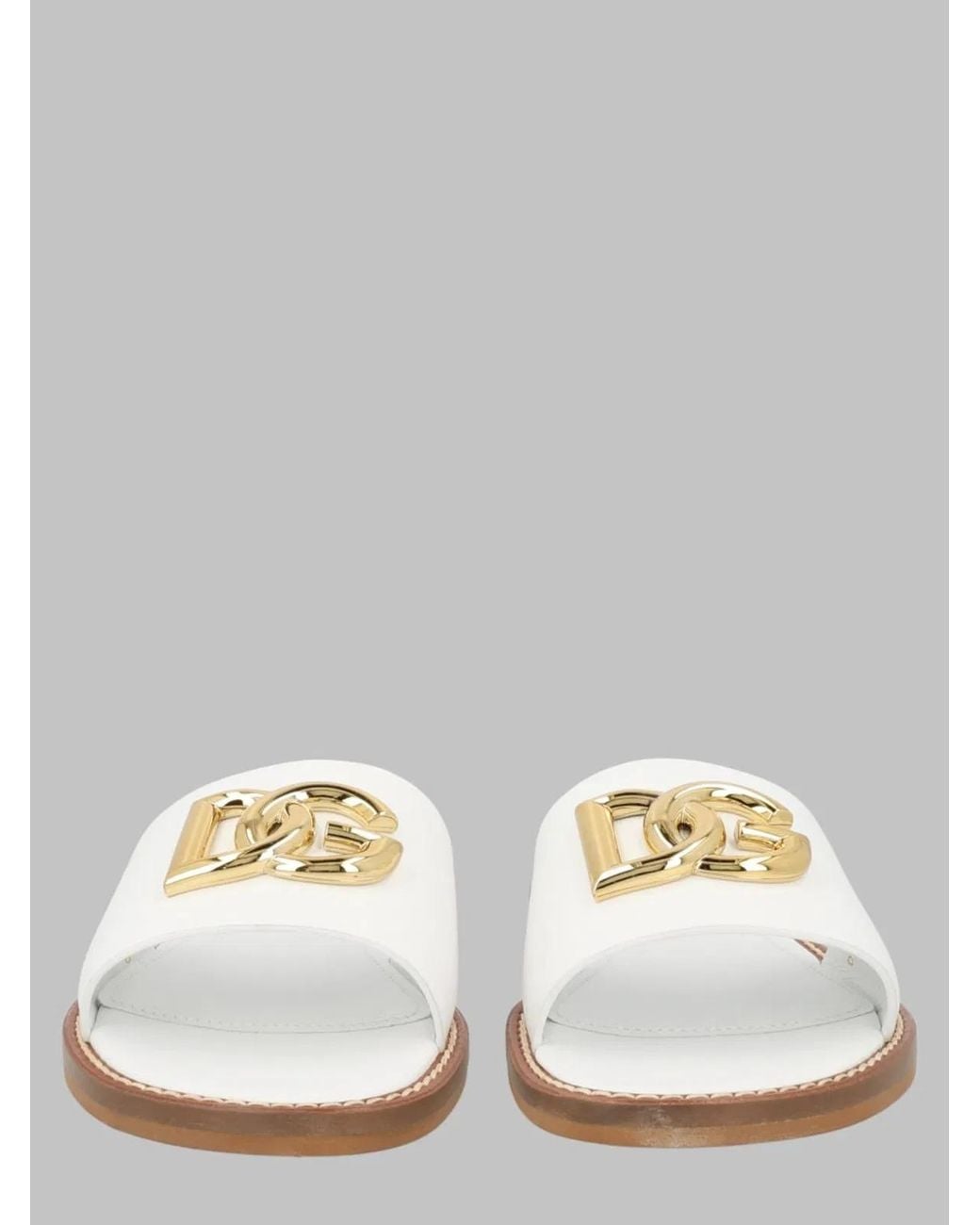 Dolce & Gabbana Metallic Girls' Mini Chic Flats