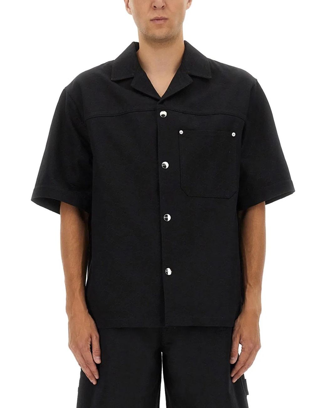 Gucci Black Gg Jacquard Shirt for men