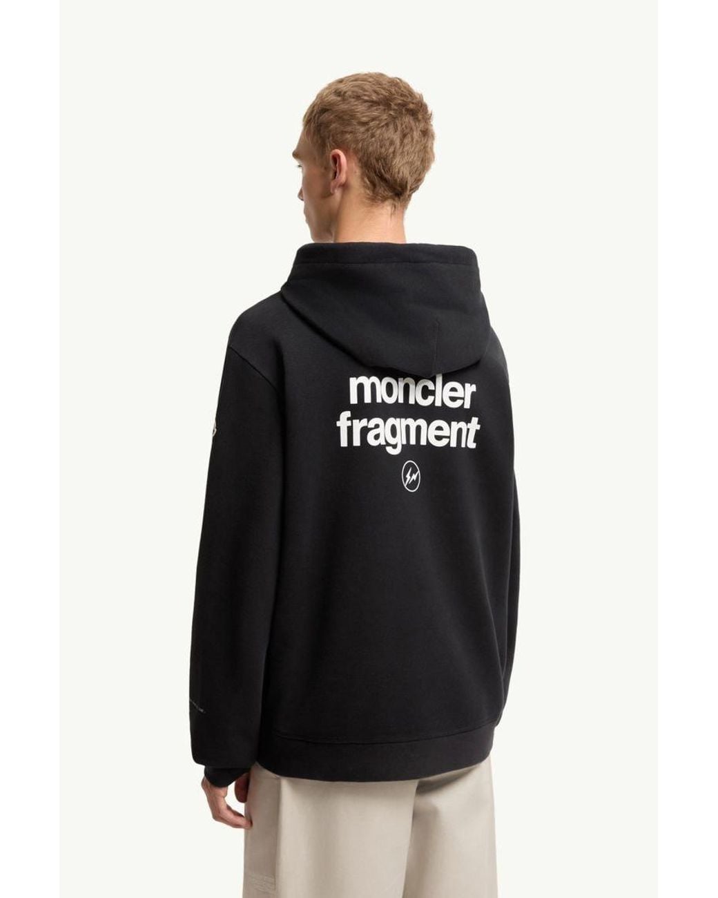 Moncler Genius Black Hoodie Sweater for men