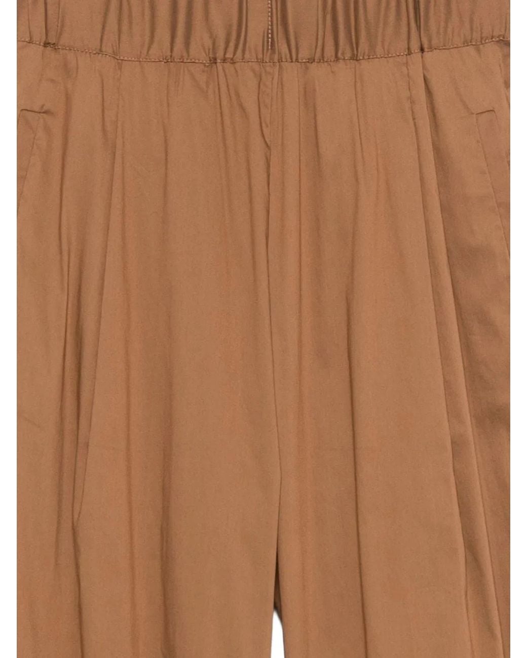 Semicouture Brown Jhonny Cotton Trousers