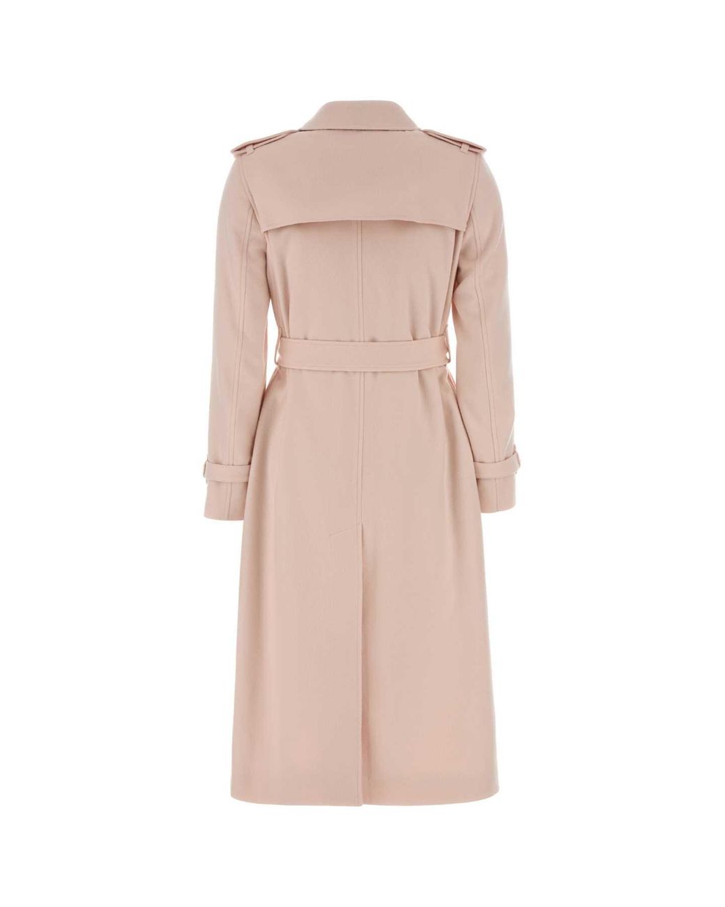 Burberry Natural Pastel Cashmere Jacket For