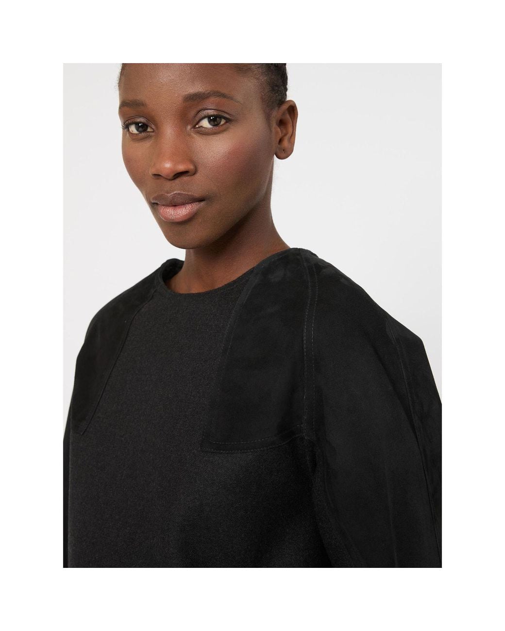 Max Mara Black Mxsafa Jacket Dark