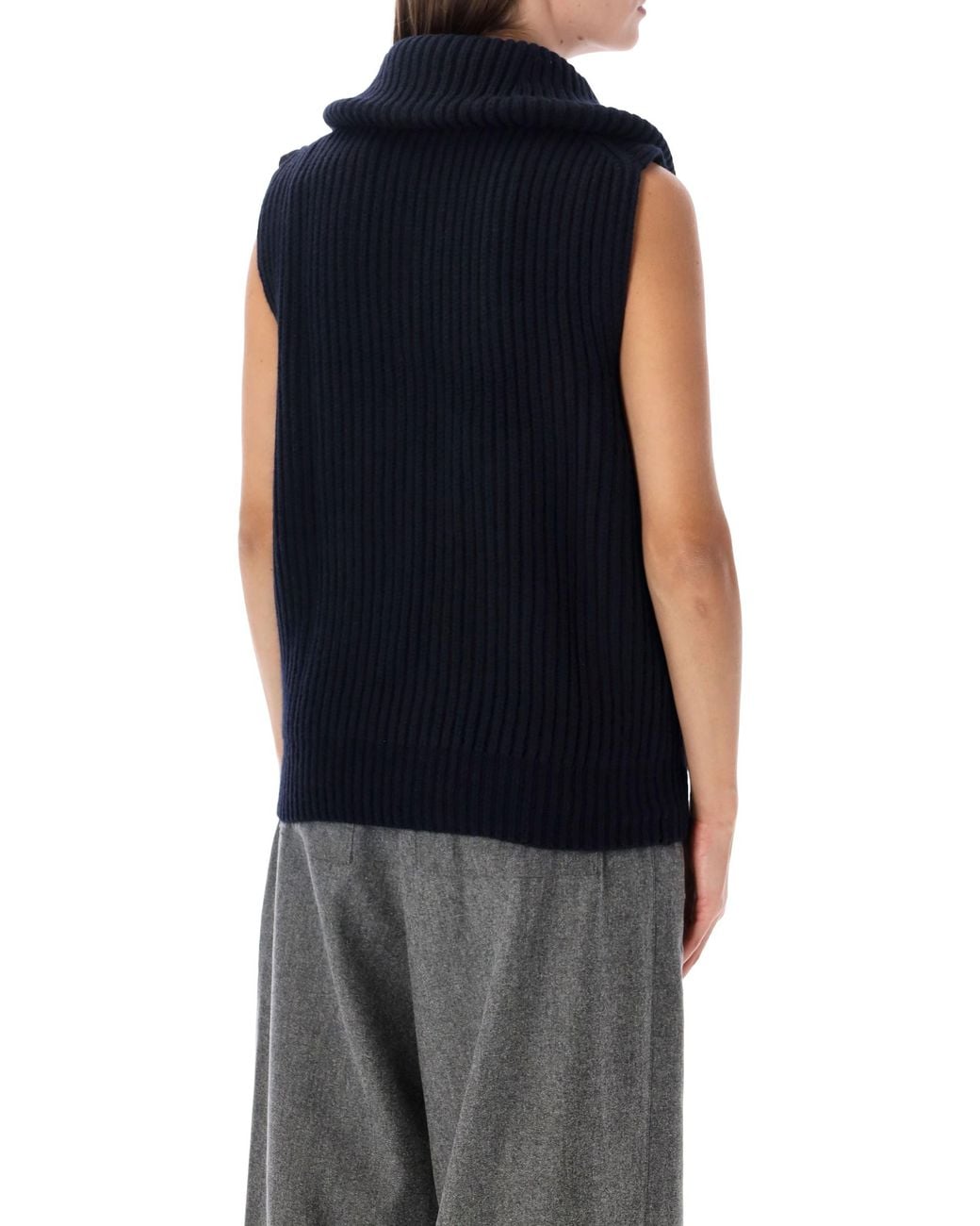 Soeur Blue Kristen Knit Vest