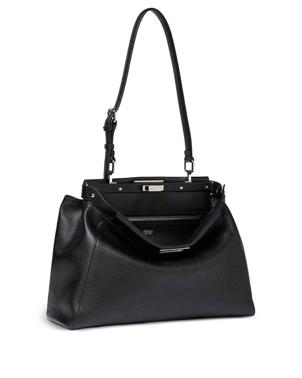 Fendi Black Borsa "My Peekaboo Medium"